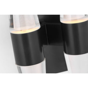 Lassell Double Short Sconce - Visual Comfort Modern 3