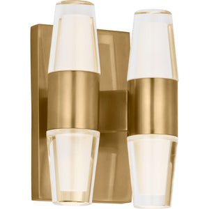 Lassell Double Short Sconce - Visual Comfort Modern 10