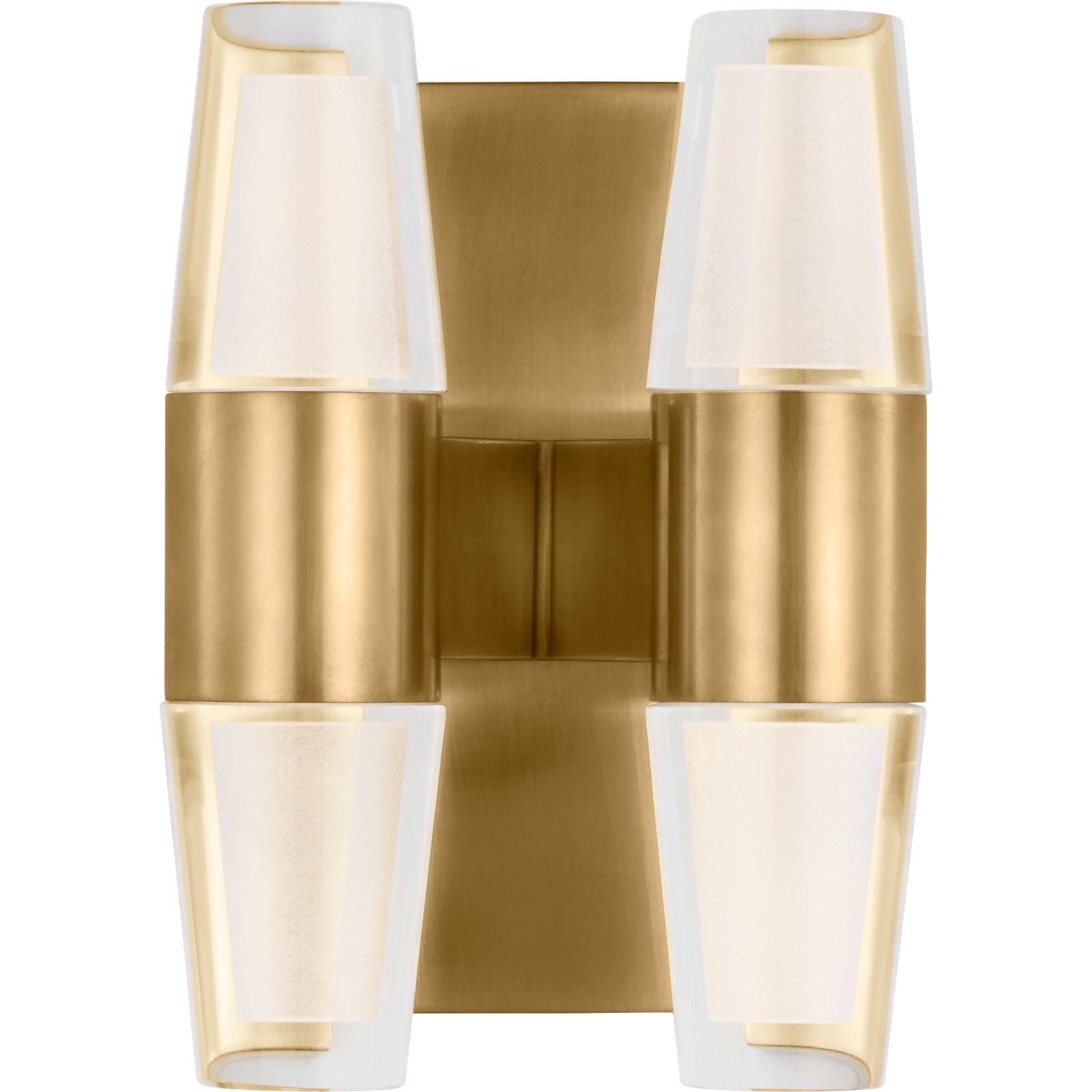 Lassell Double Short Sconce - Visual Comfort Modern 9