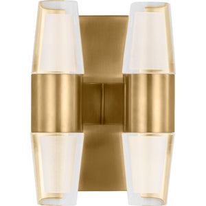 Lassell Double Short Sconce - Visual Comfort Modern 9