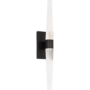Lassell Single Tall Sconce - Visual Comfort Modern 2