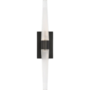 Lassell Single Tall Sconce - Visual Comfort Modern 1