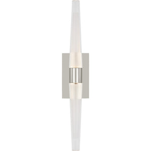 Lassell Single Tall Sconce - Visual Comfort Modern 5