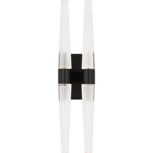 Lassell Double Tall Sconce - Visual Comfort Modern 1