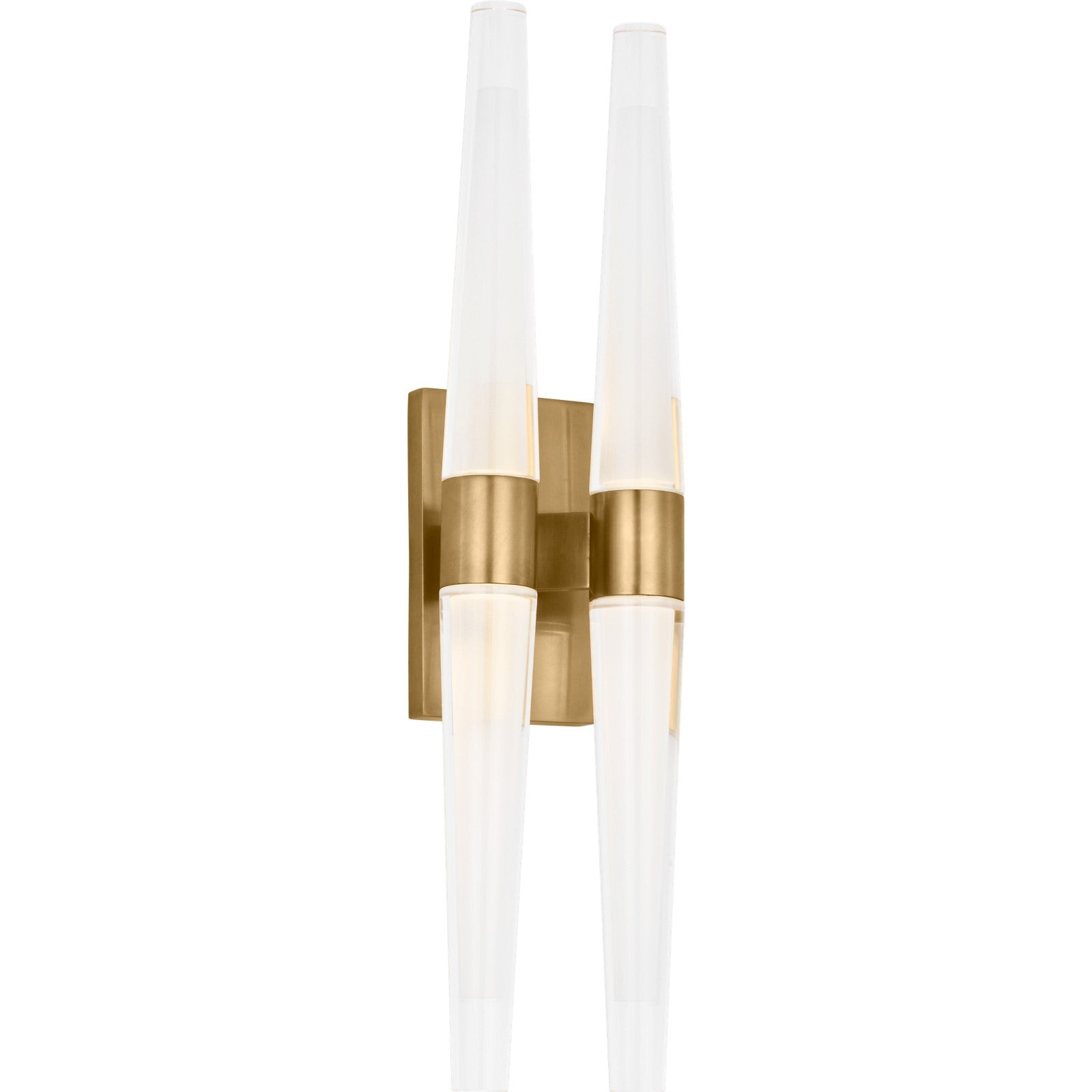 Lassell Double Tall Sconce - Visual Comfort Modern 6