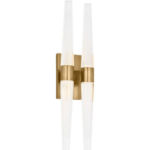 Lassell Double Tall Sconce - Visual Comfort Modern 6