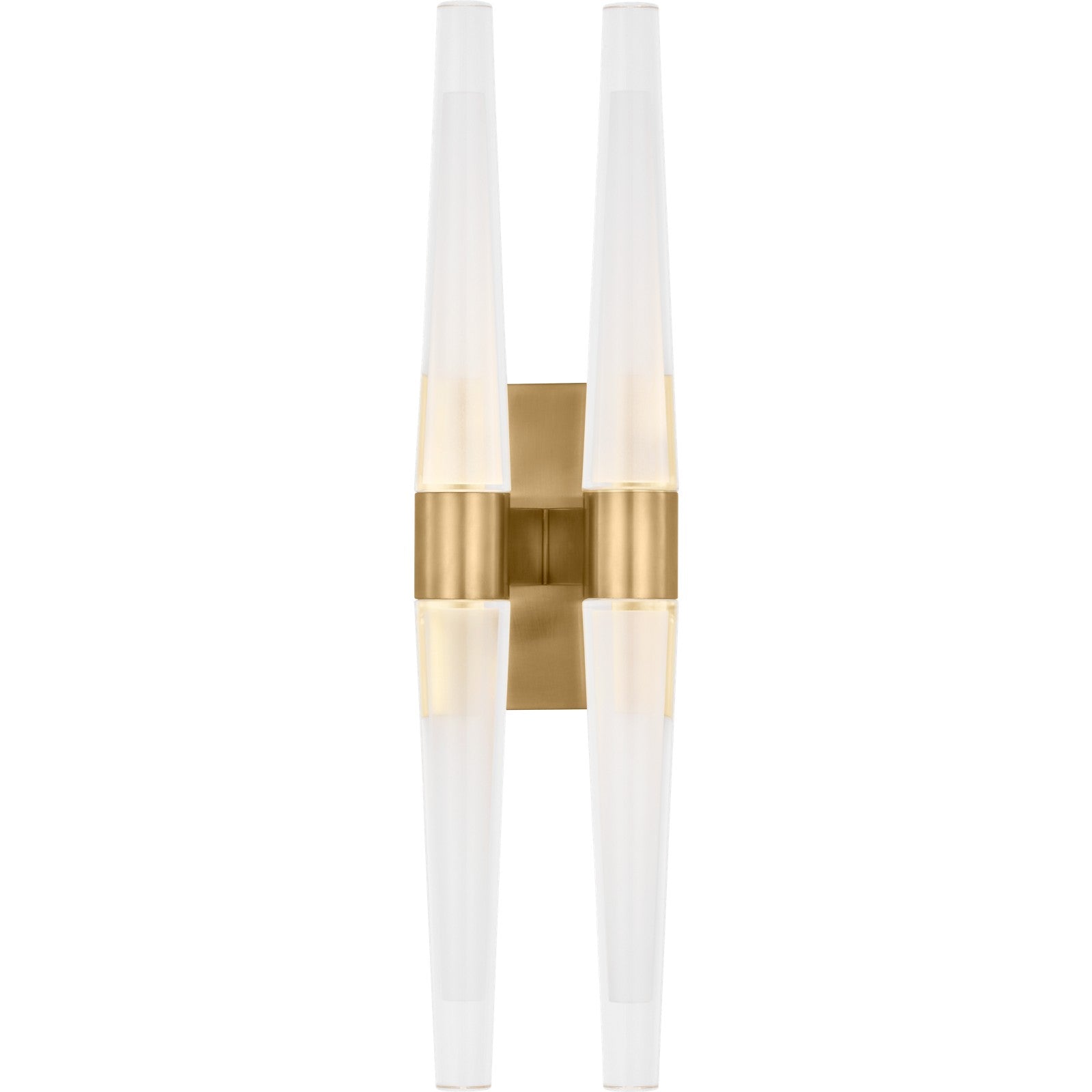 Lassell Double Tall Sconce - Visual Comfort Modern 5