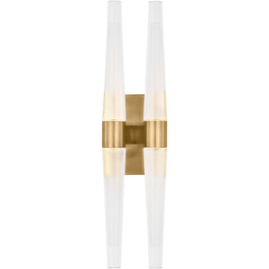 Lassell Double Tall Sconce - Visual Comfort Modern 5