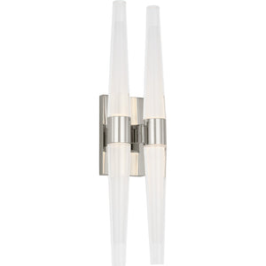 Lassell Double Tall Sconce - Visual Comfort Modern 4