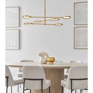 Spectica 6 Chandelier - Visual Comfort Modern 14