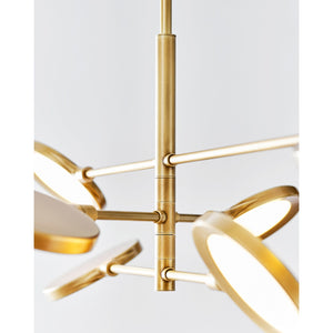 Spectica 6 Chandelier - Visual Comfort Modern 11