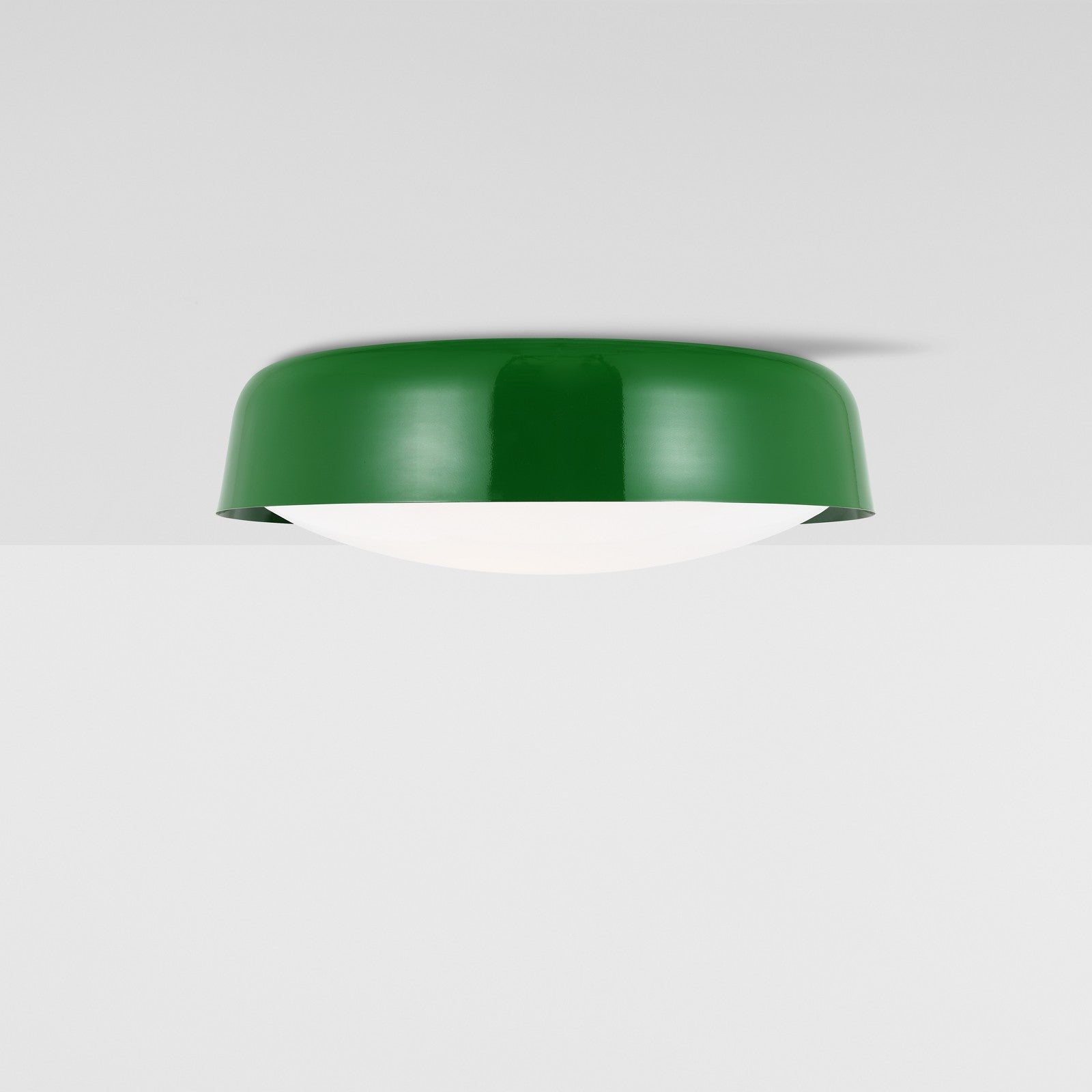Draper Large Flush Mount Burnished Brass - Visual Comfort Ceiling Lights
