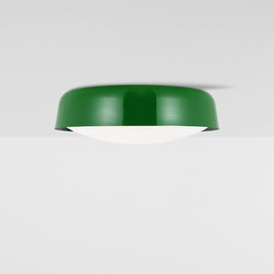 Draper Large Flush Mount Burnished Brass - Visual Comfort Ceiling Lights