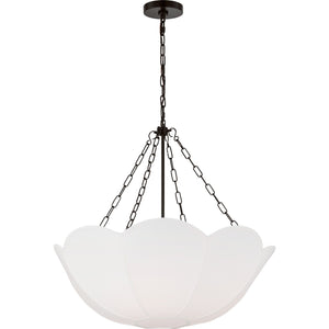 Stassi Small Chandelier Aged Iron - Visual Comfort Ceiling Lights