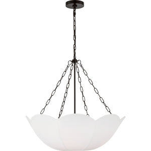 Stassi Small Chandelier Aged Iron - Visual Comfort Ceiling Lights