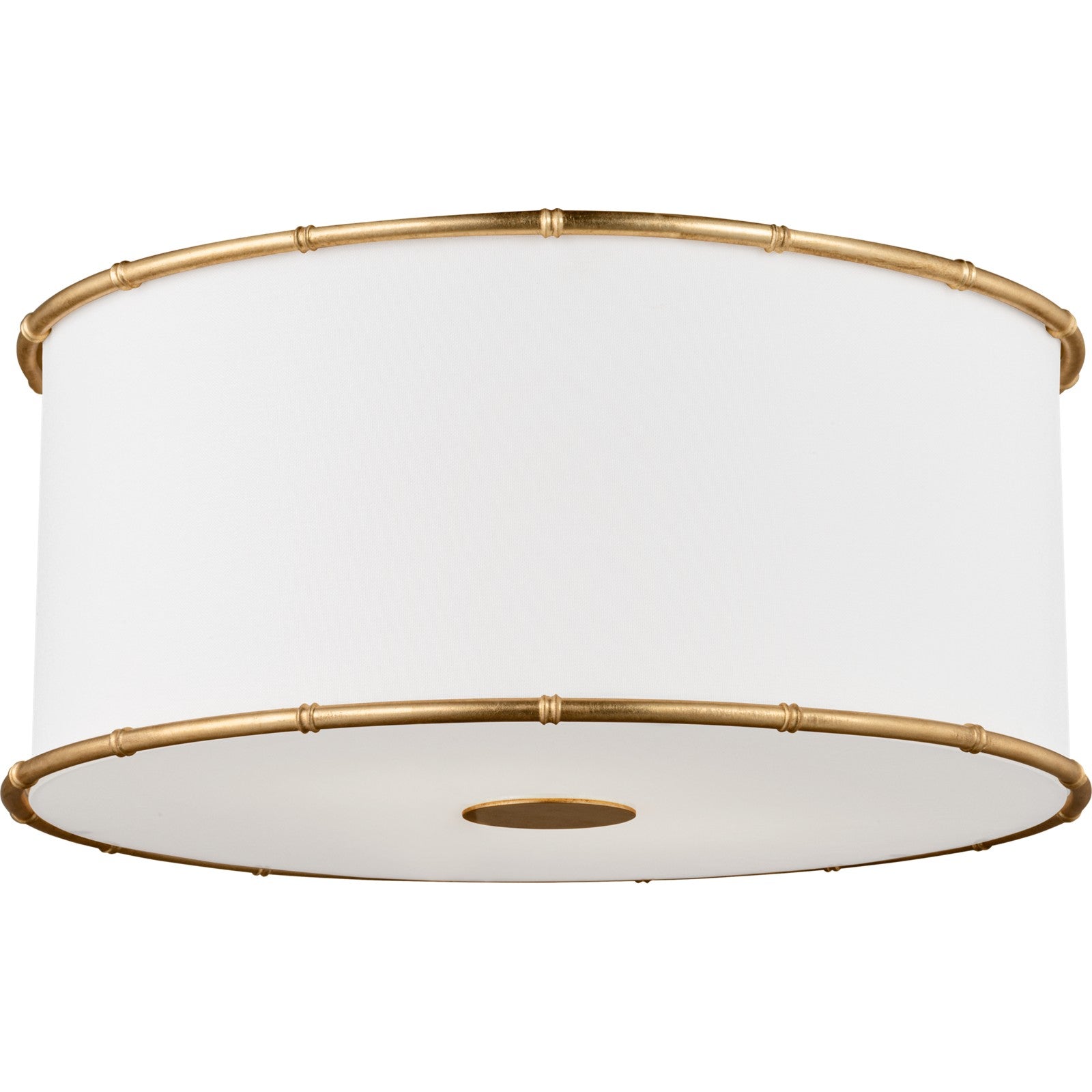 Aldric Medium Flush Mount Aged Iron - Visual Comfort Ceiling Lights