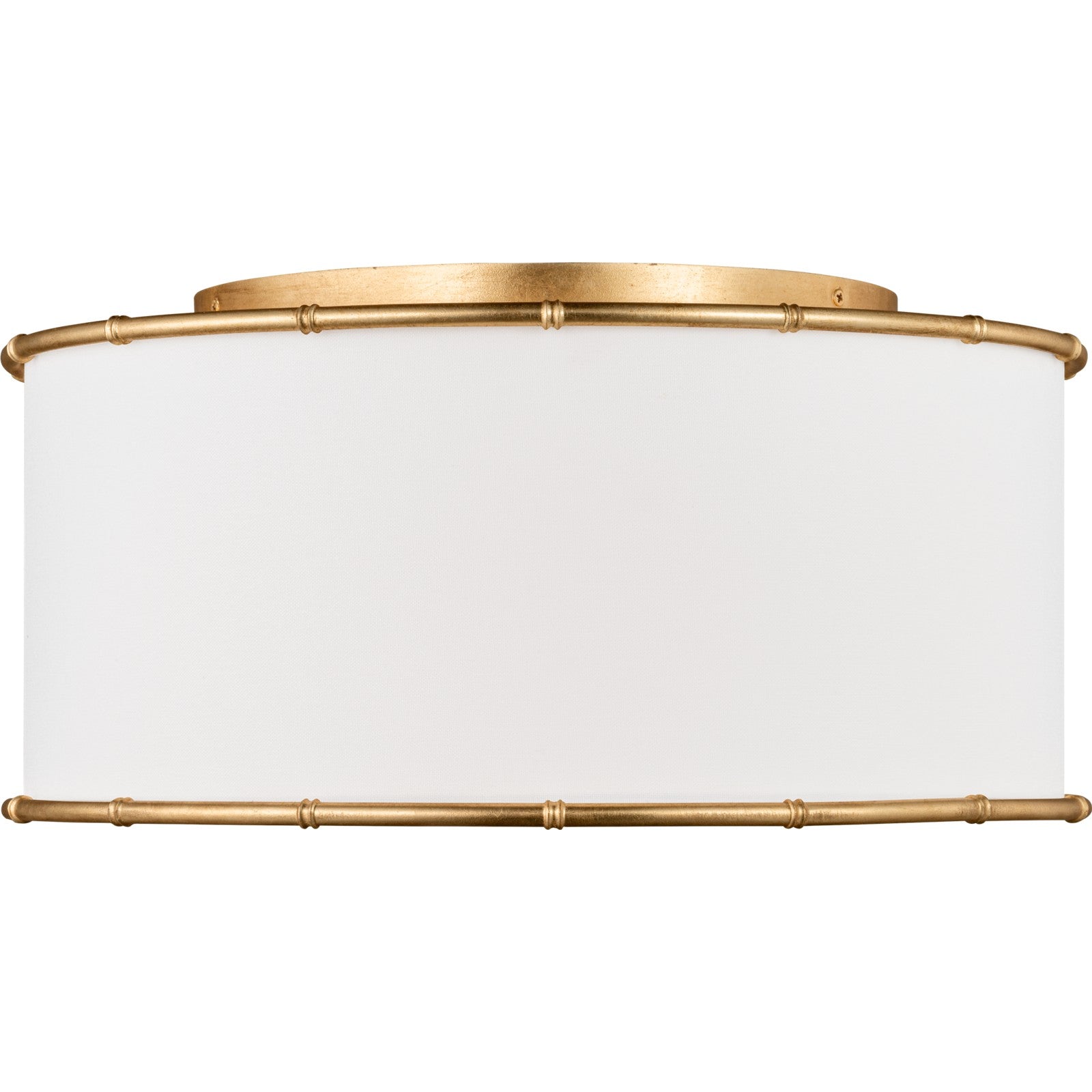 Aldric Medium Flush Mount Aged Iron - Visual Comfort Ceiling Lights