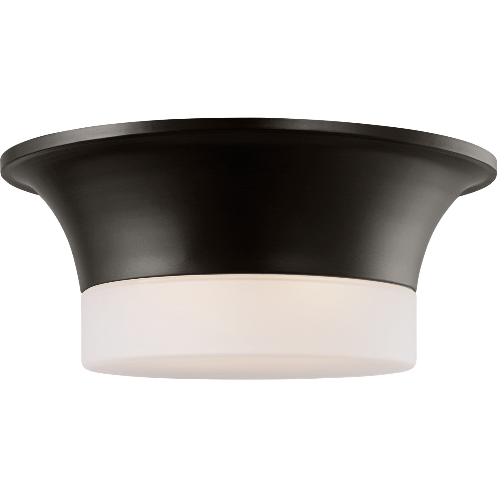 Sina Medium Flush Mount Aged Iron - Visual Comfort Ceiling Lights