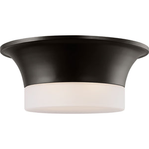 Sina Medium Flush Mount Aged Iron - Visual Comfort Ceiling Lights