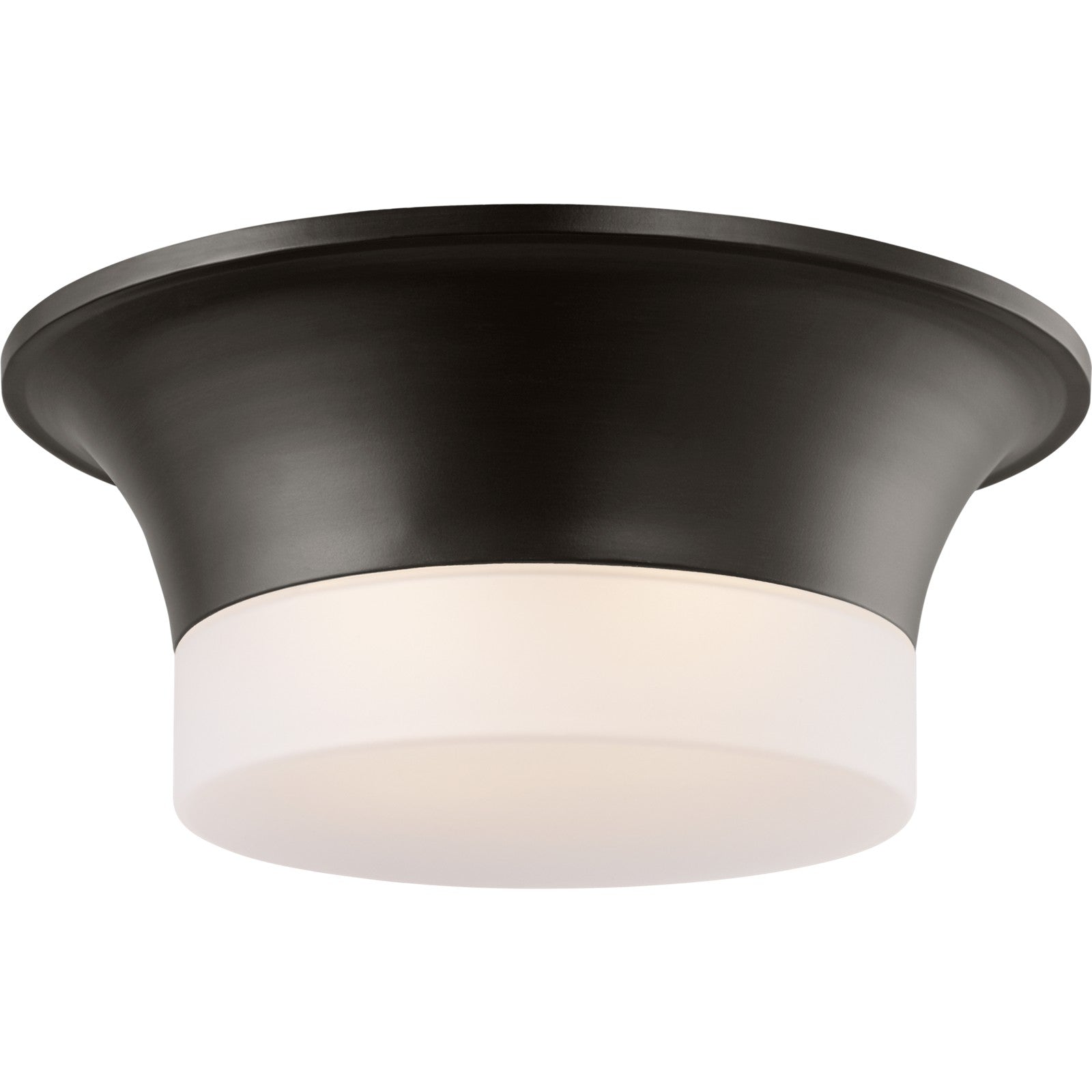Sina Medium Flush Mount Aged Iron - Visual Comfort Ceiling Lights