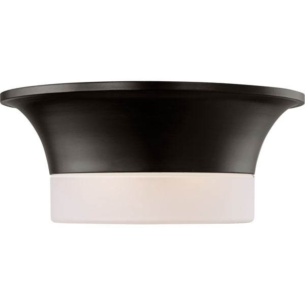 Sina Medium Flush Mount Aged Iron - Visual Comfort Ceiling Lights