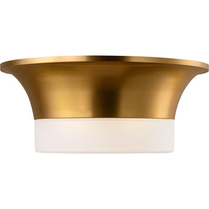 Sina Medium Flush Mount Aged Iron - Visual Comfort Ceiling Lights