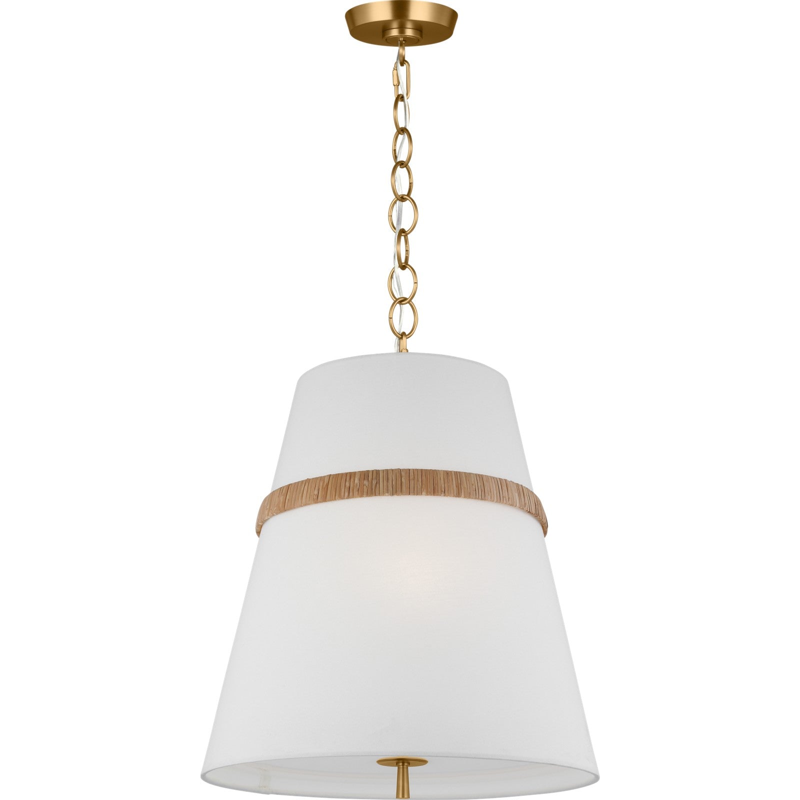 Cordtlandt Large Pendant Aged Iron - Visual Comfort Ceiling Lights