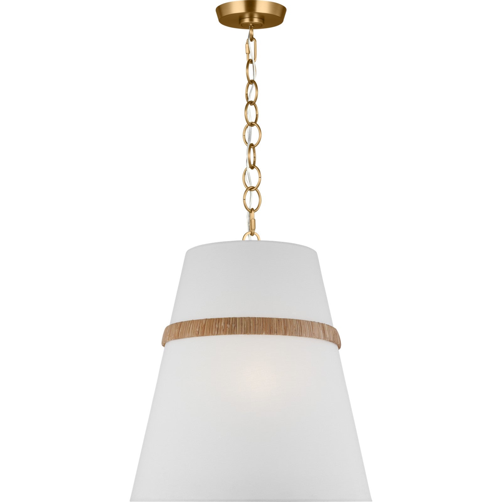 Cordtlandt Large Pendant Aged Iron - Visual Comfort Ceiling Lights