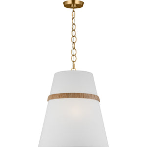 Cordtlandt Large Pendant Aged Iron - Visual Comfort Ceiling Lights
