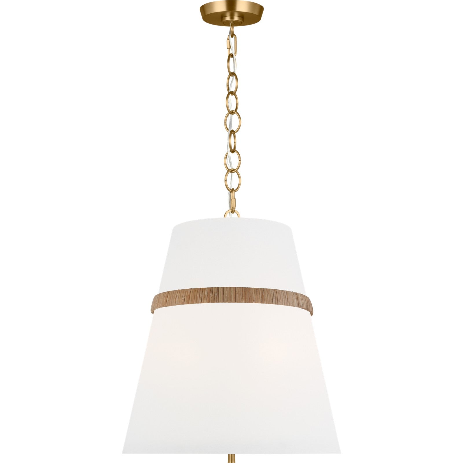 Cordtlandt Large Pendant Aged Iron - Visual Comfort Ceiling Lights
