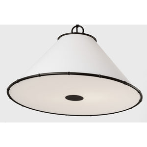 Aldric Medium Pendant Aged Iron - Visual Comfort Ceiling Lights