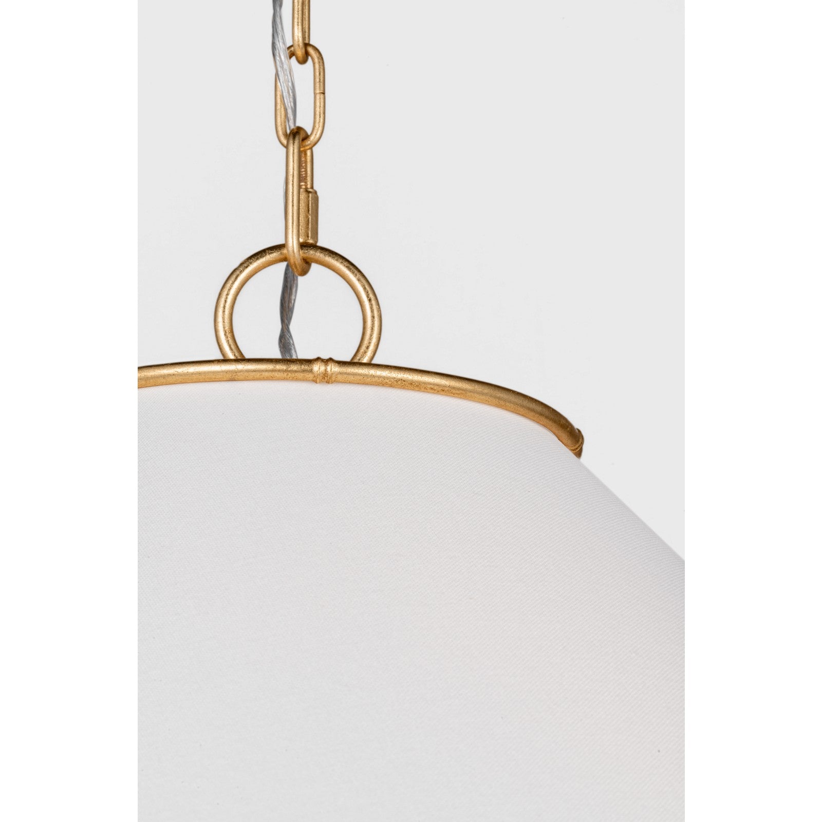 Aldric Large Pendant Aged Iron - Visual Comfort Ceiling Lights