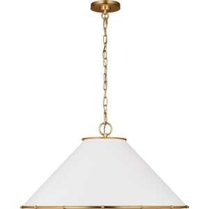 Aldric Large Pendant Aged Iron - Visual Comfort Ceiling Lights