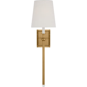 Baxley Tall Sconce Burnished Brass - Visual Comfort Wall Lights