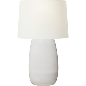 Roma Table Lamp Deep Ocean Crackle Bulbs Inc - Visual Comfort Table Lamps