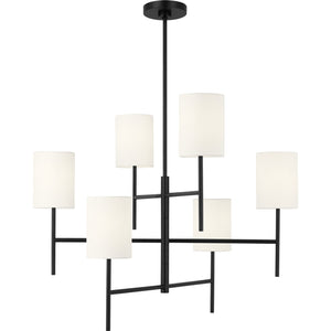 Key Large Chandelier Matte White - Visual Comfort Ceiling Lights