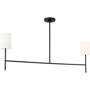 Key Medium Linear Chandelier Burnished Brass - Visual Comfort Ceiling Lights