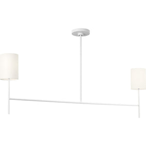 Key Medium Linear Chandelier Burnished Brass - Visual Comfort Ceiling Lights