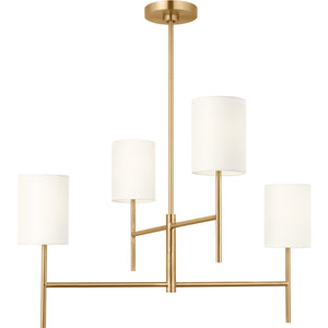 Key Medium Chandelier Burnished Brass - Visual Comfort Ceiling Lights