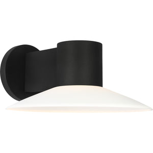 Focal Large LED Sconce Textured Black Bulbs Inc - Visual Comfort Outdoor Lighting