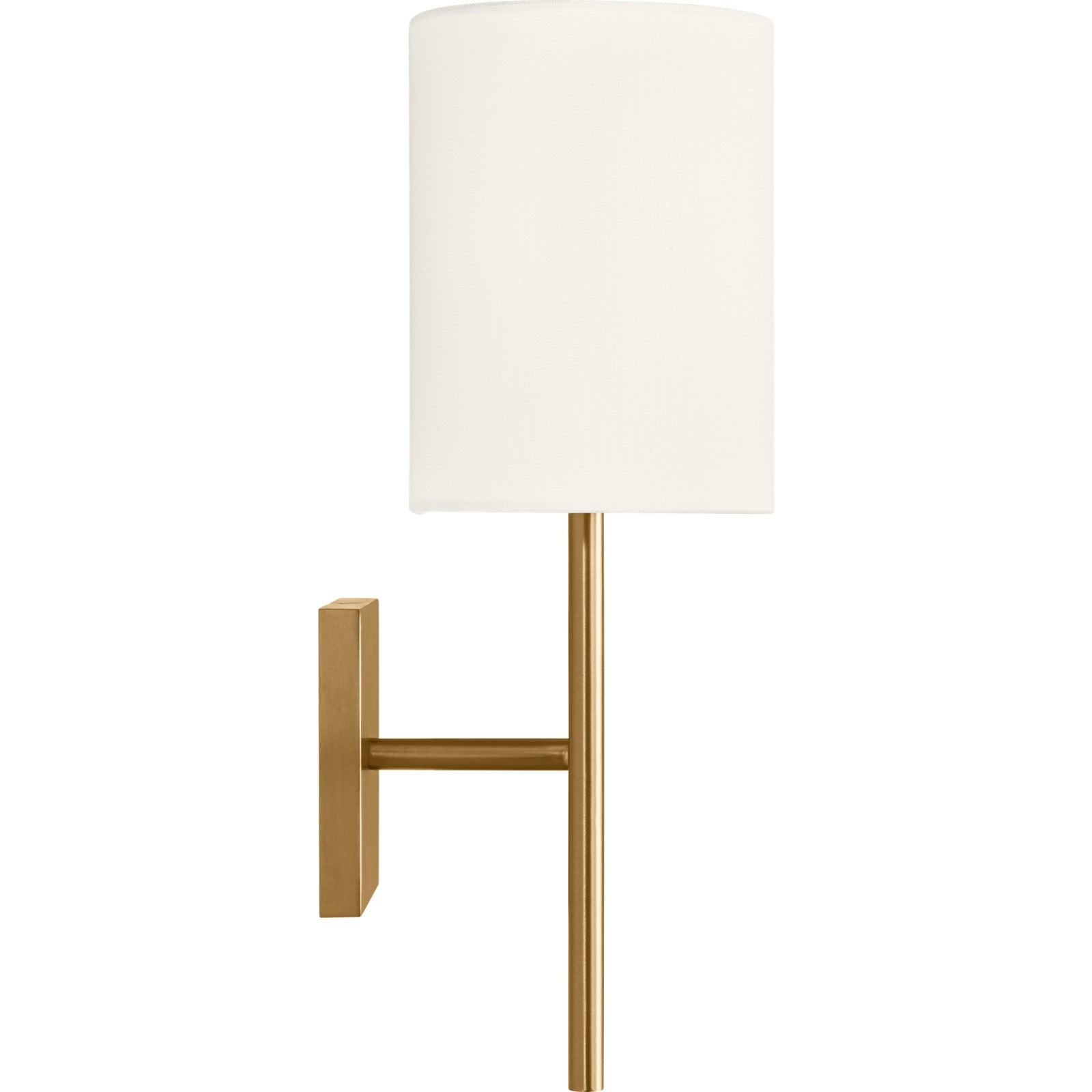 Key Medium Sconce Burnished Brass - Visual Comfort Wall Lights