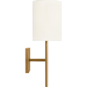 Key Medium Sconce Burnished Brass - Visual Comfort Wall Lights