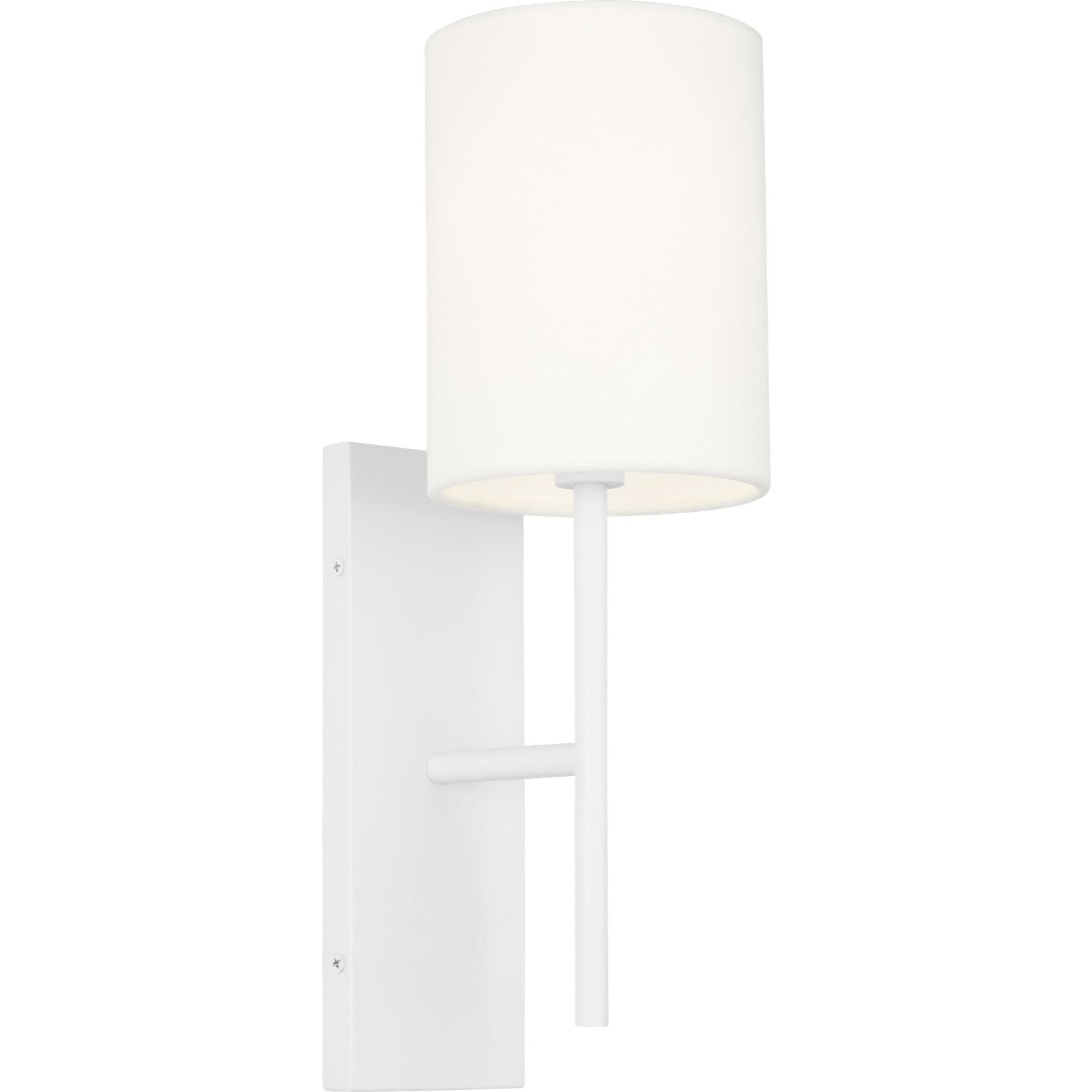 Key Small Sconce Matte White - Visual Comfort Wall Lights