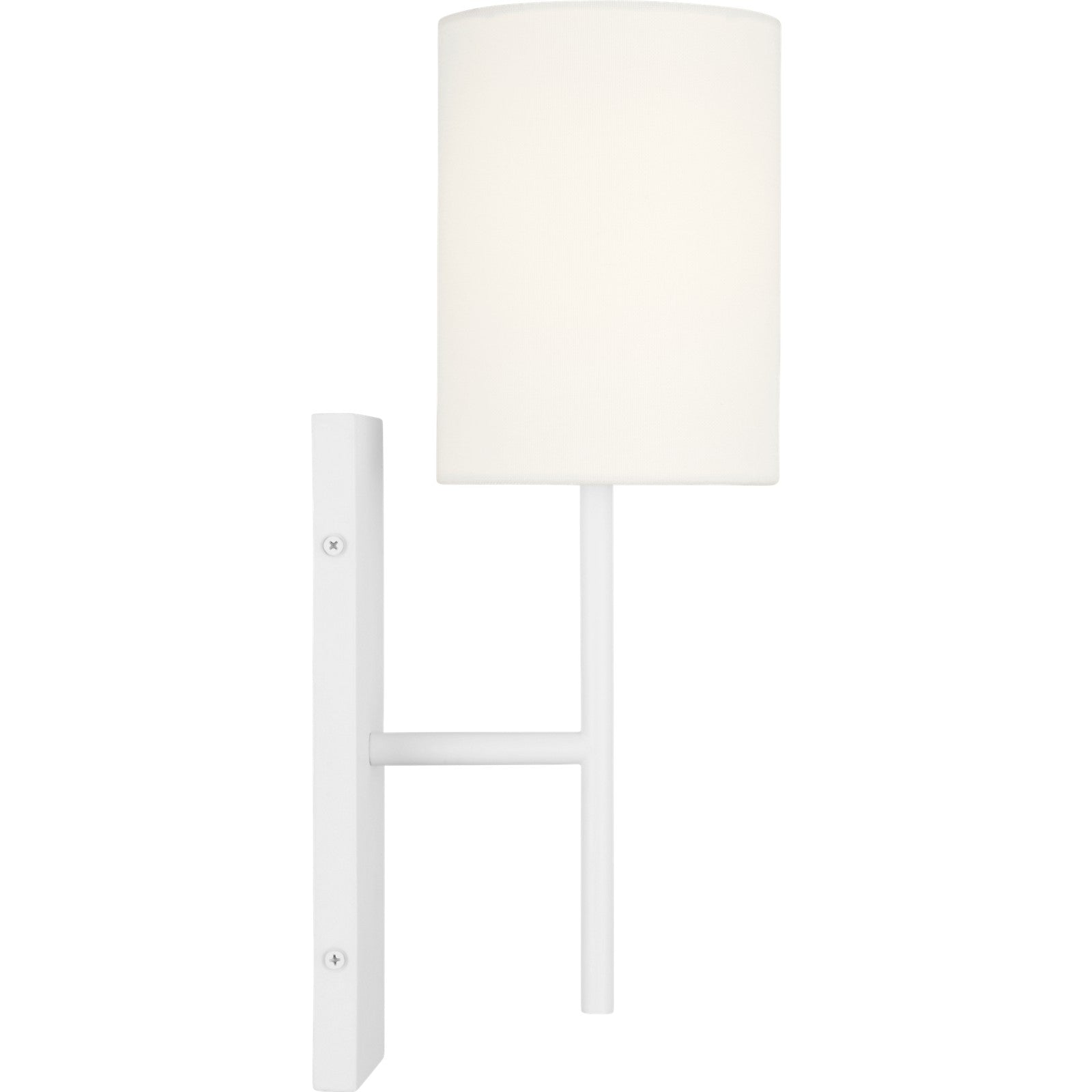 Key Small Sconce Matte White - Visual Comfort Wall Lights