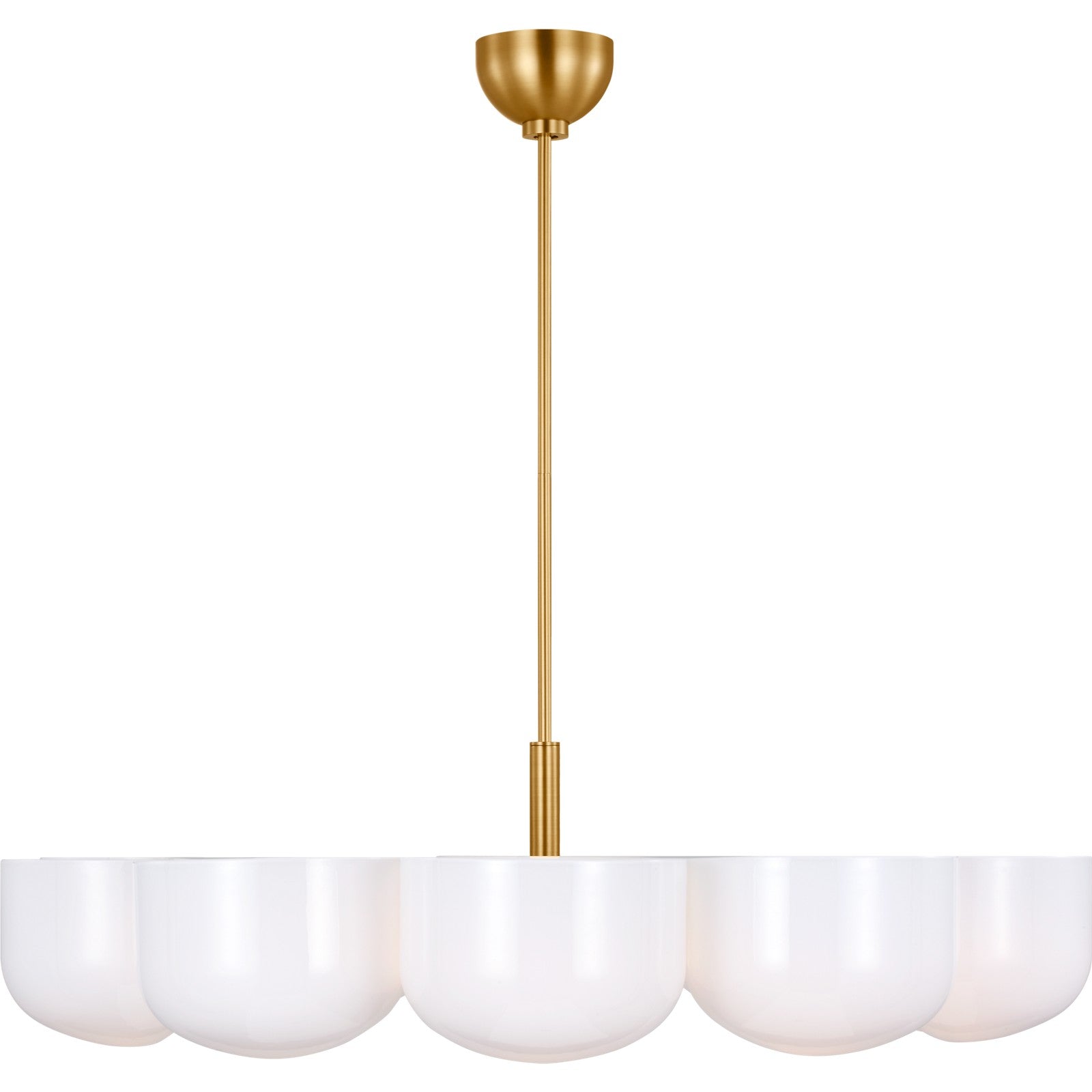 Cheverny Large Chandelier Burnished Brass - Visual Comfort Ceiling Lights