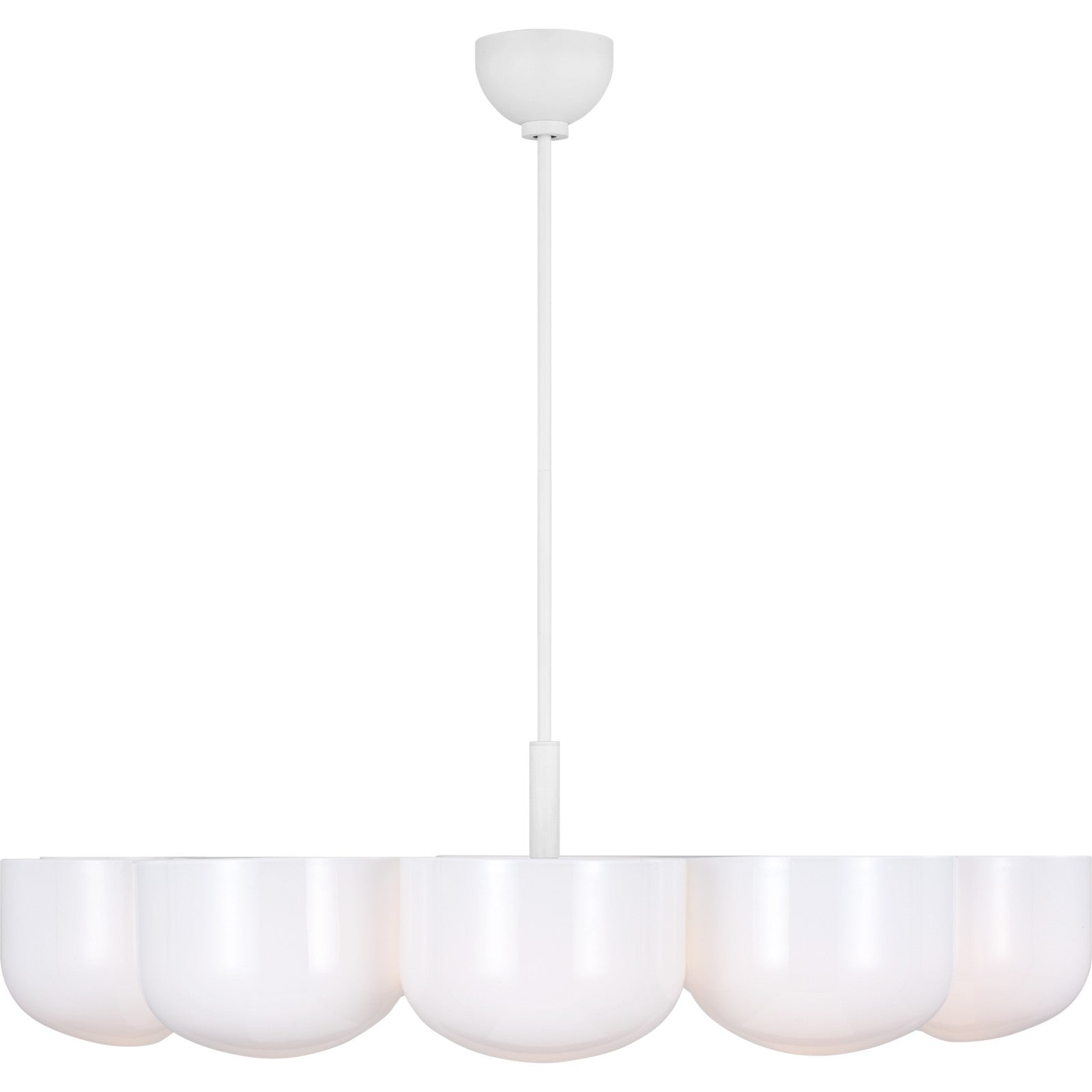 Cheverny Large Chandelier Burnished Brass - Visual Comfort Ceiling Lights