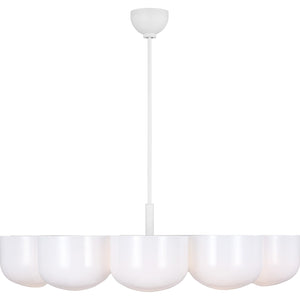 Cheverny Large Chandelier Burnished Brass - Visual Comfort Ceiling Lights