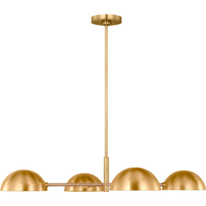 Balleroy Large Chandelier Burnished Brass - Visual Comfort Ceiling Lights