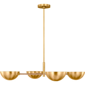 Balleroy Large Chandelier Burnished Brass - Visual Comfort Ceiling Lights