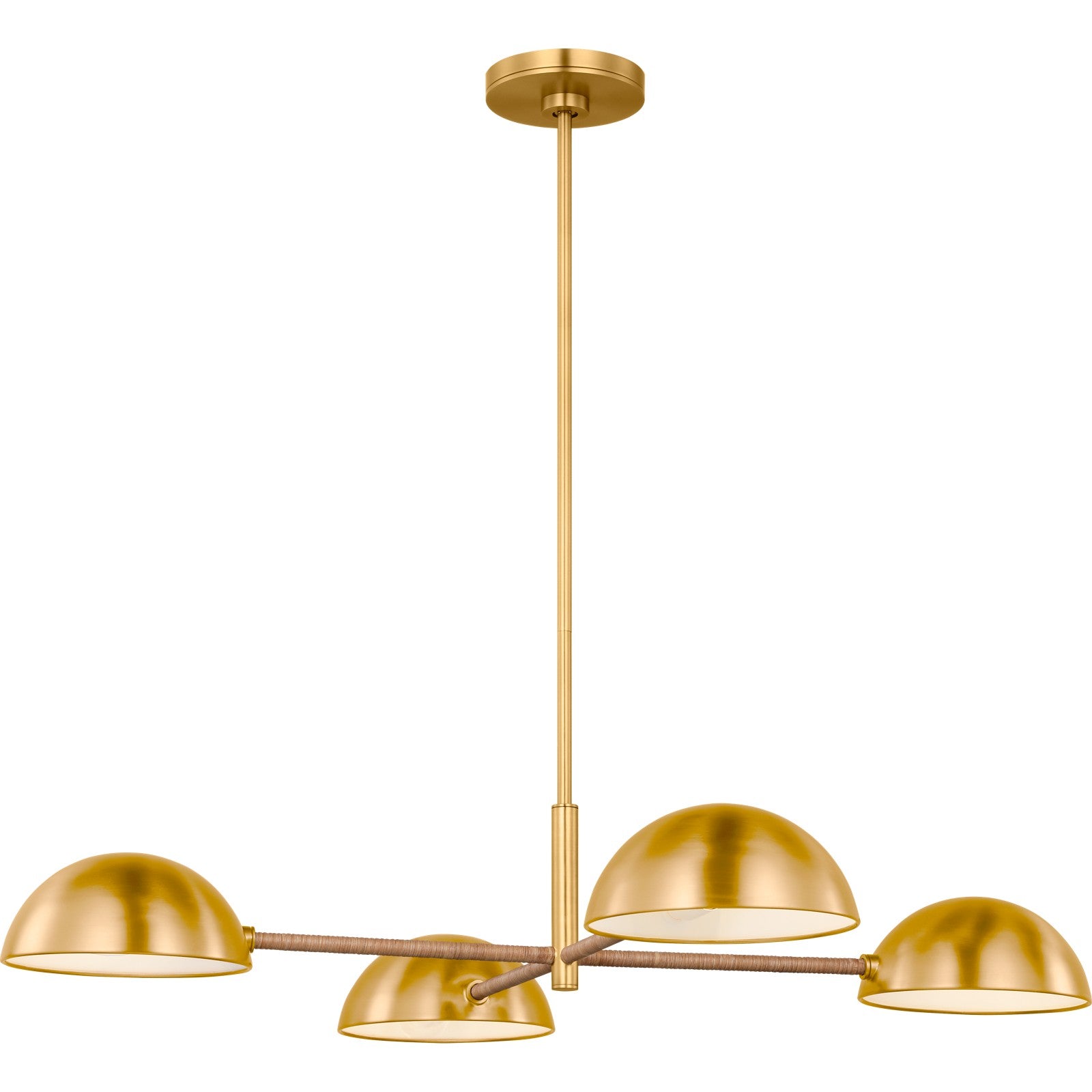 Balleroy Large Chandelier Burnished Brass - Visual Comfort Ceiling Lights